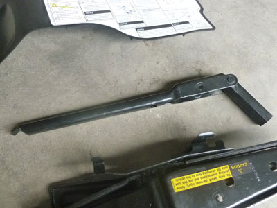 1995 Chevy Camaro - Emergency Jack with Lug Nut Wrench and Cover with Instructions3